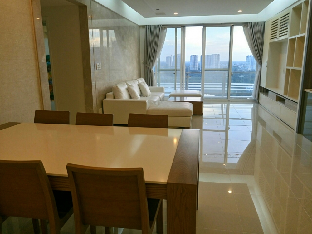 Cho thuê căn hộ Riverpark Phú Mỹ Hưng 3 phòng ngủ, nội thất cao cấp 145m2